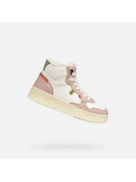 Geox Бели момичешки маратонки Geox Lestrella