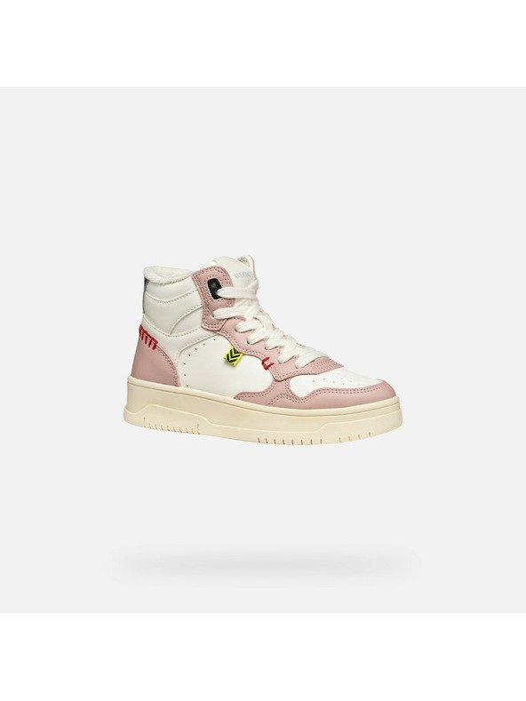 Geox Бели момичешки маратонки Geox Lestrella