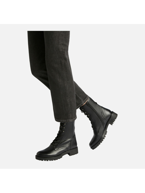 Geox Черни дамски боти Geox Hoara