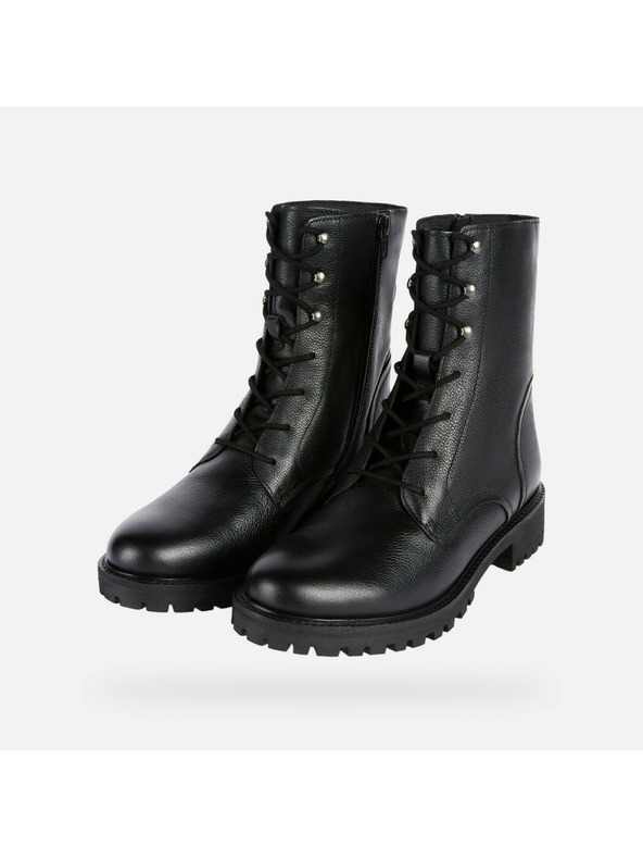 Geox Черни дамски боти Geox Hoara