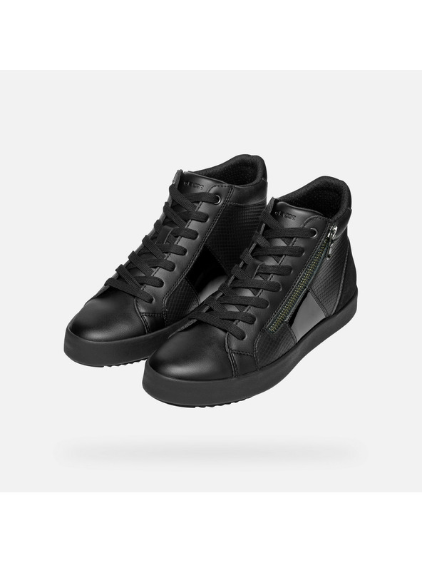 Geox Черни дамски маратонки Geox Blomiee