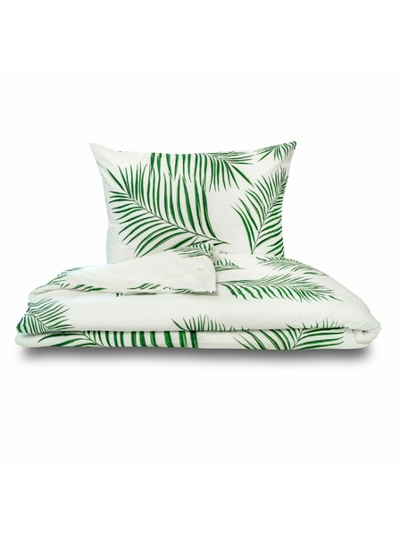 Kvalitex Френски памучен спален комплект renforcé 240x200, 70x90cm TROPICAL бял