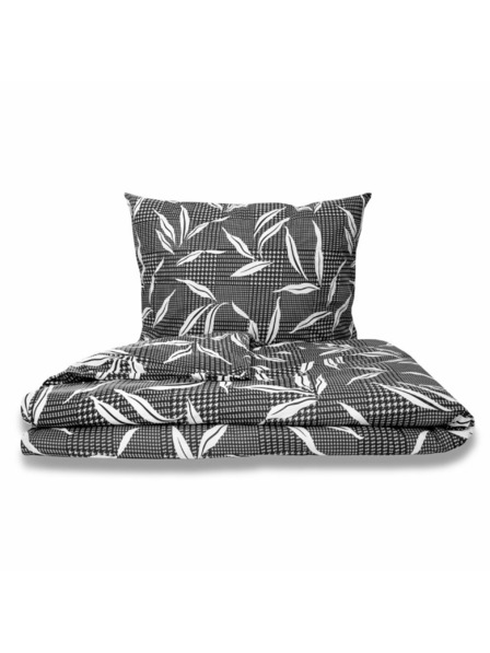 Kvalitex Удължен памучен спален комплект renforcé 140x220, 70x90cm OSAKA сив