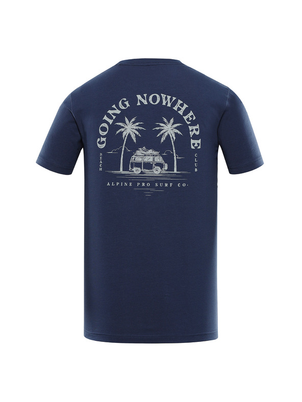 ALPINE PRO Мъжка памучна тениска ALPINE PRO SUMEK moonlit ocean вариант pb