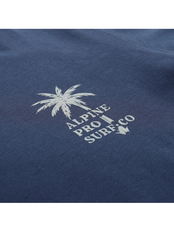 ALPINE PRO Мъжка памучна тениска ALPINE PRO SUMEK moonlit ocean вариант pb