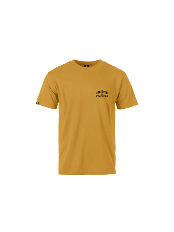 Horsefeathers Тениска Summit жълта HORSEFEATHERS