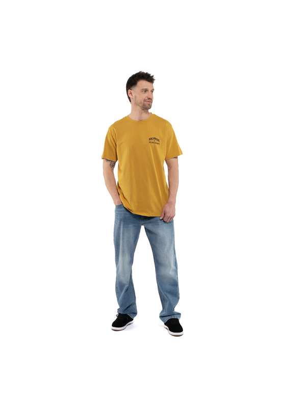 Horsefeathers Тениска Summit жълта HORSEFEATHERS