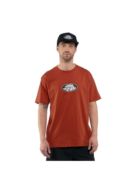 Horsefeathers Тениска Dynamo червена HORSEFEATHERS