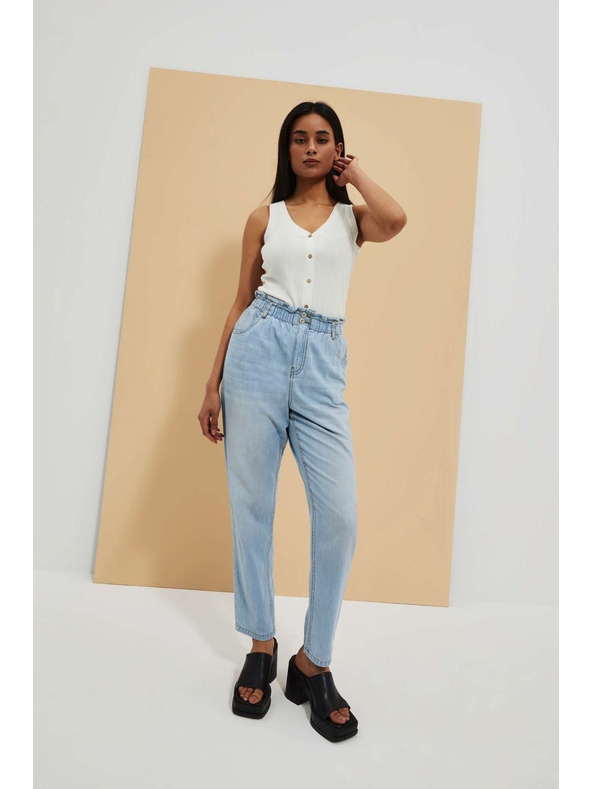 Moodo Дамски дънки Moodo – сини