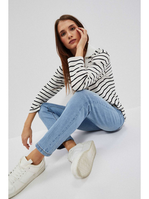 Moodo Дамски дънки Moodo – светло сини