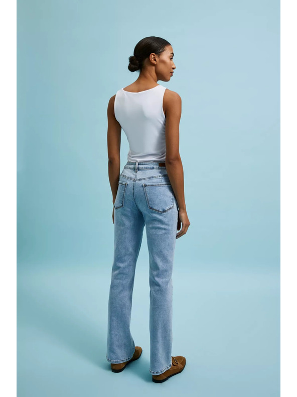 Moodo Дамски дънки Moodo – светло сини