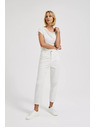 Moodo Дамски дънки Moodo – off white