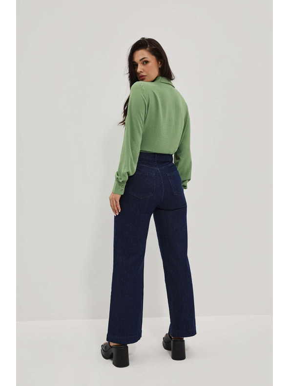 Moodo Дамски дънки Moodo – тъмно сини