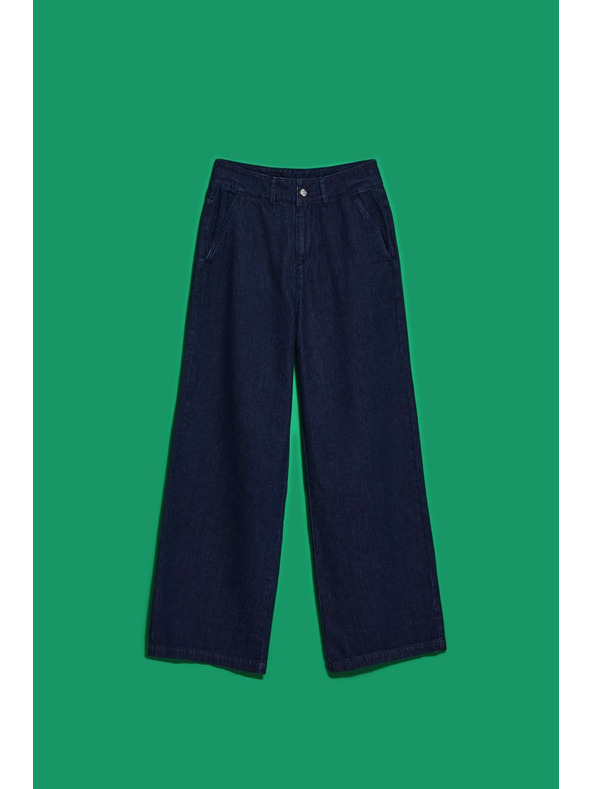 Moodo Дамски дънки Moodo – тъмно сини