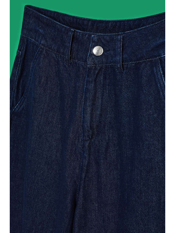 Moodo Дамски дънки Moodo – тъмно сини