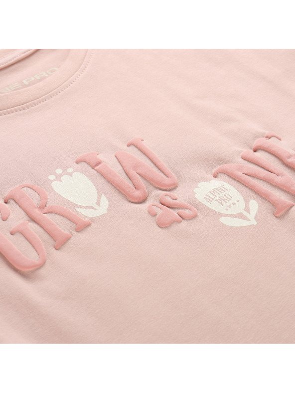 ALPINE PRO Дамска памучна тениска ALPINE PRO SUMEKA peach whip вариант pb