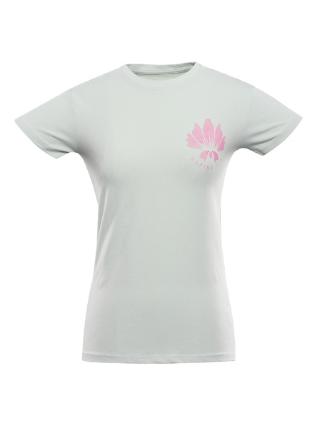 ALPINE PRO Дамска памучна тениска ALPINE PRO SUMEKA pale aqua вариант pa