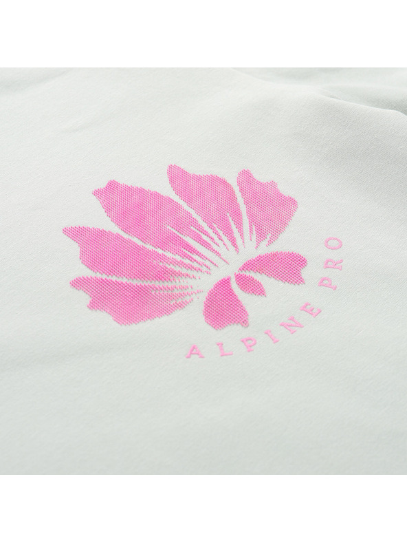 ALPINE PRO Дамска памучна тениска ALPINE PRO SUMEKA pale aqua вариант pa