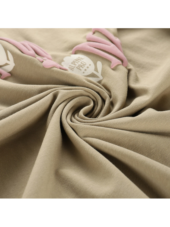 ALPINE PRO Дамска памучна тениска ALPINE PRO SUMEKA twill вариант pb