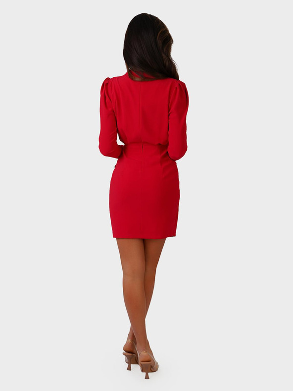 Edoti PATTY мини рокля - червена