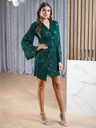 Edoti FREYA мини рокля - зелена