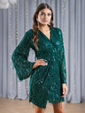 Edoti FREYA мини рокля - зелена