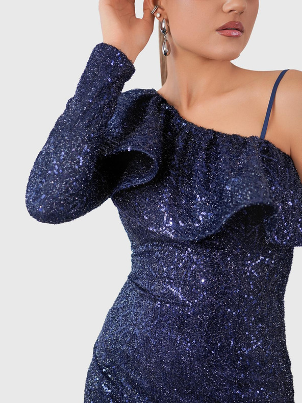 Edoti Мини рокля MARCELLA - тъмносиня