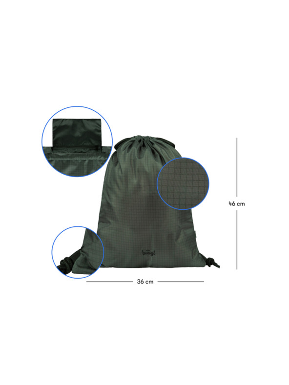 BAAGL  BAAGL КОМПЛЕКТ 3 Cubic Grove: раница, моливник, торбичка