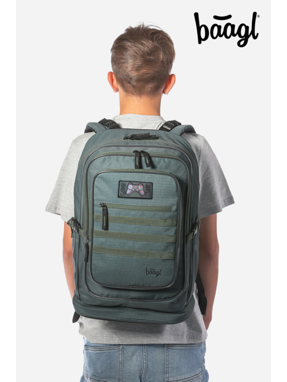 BAAGL  BAAGL КОМПЛЕКТ 3 Cubic Grove: раница, моливник, торбичка