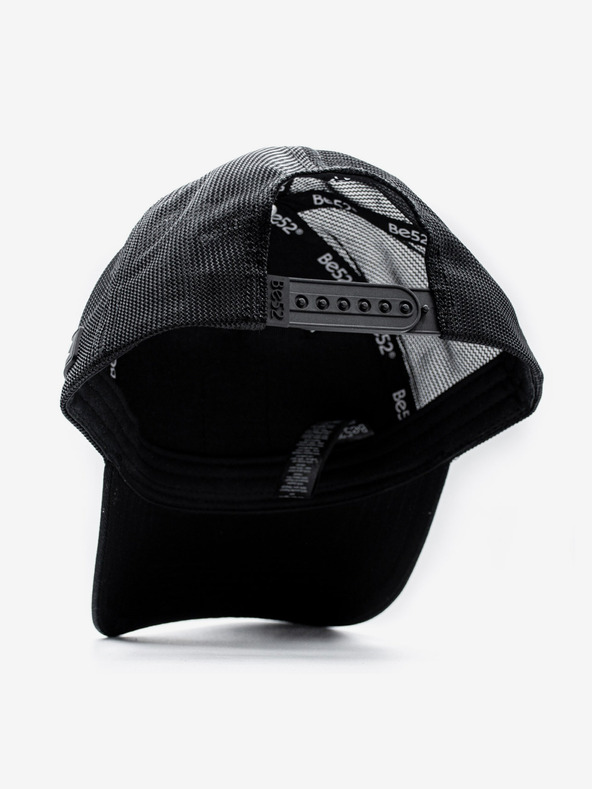 Be52 Be52 Snake шапка с козирка premium черна/зелена