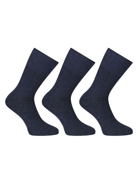 Nedeto Комплект от три - Nedeto високи медицински сини чорапи