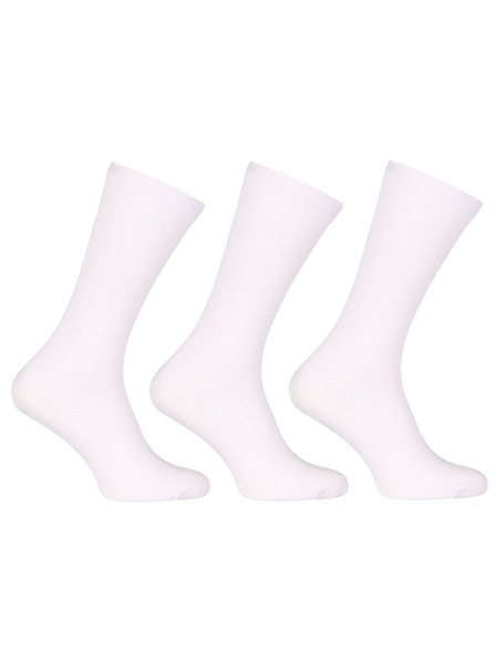 Nedeto Комплект от три - Nedeto високи бамбукови чорапи бели