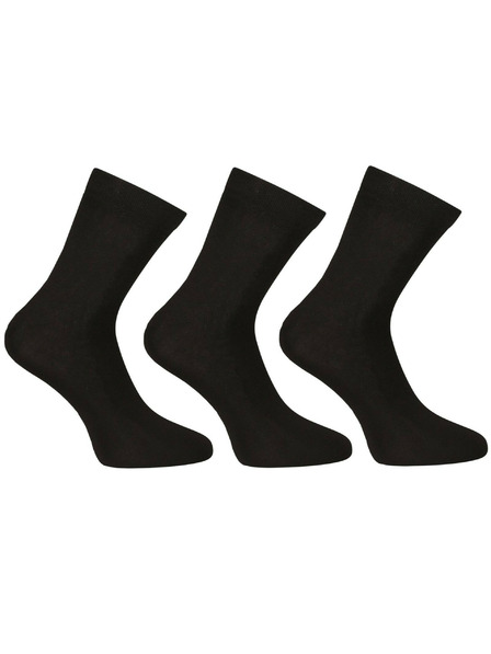 Nedeto Комплект от три - Nedeto глезенови бамбукови чорапи черни