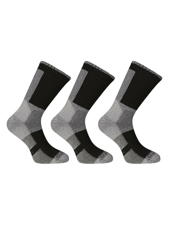 Nedeto Комплект от три - Nedeto високи зимни чорапи сиви