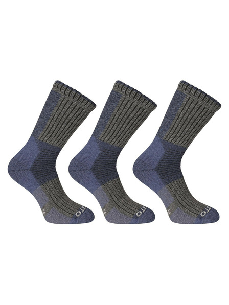 Nedeto Комплект от три - Nedeto високи зимни чорапи сини
