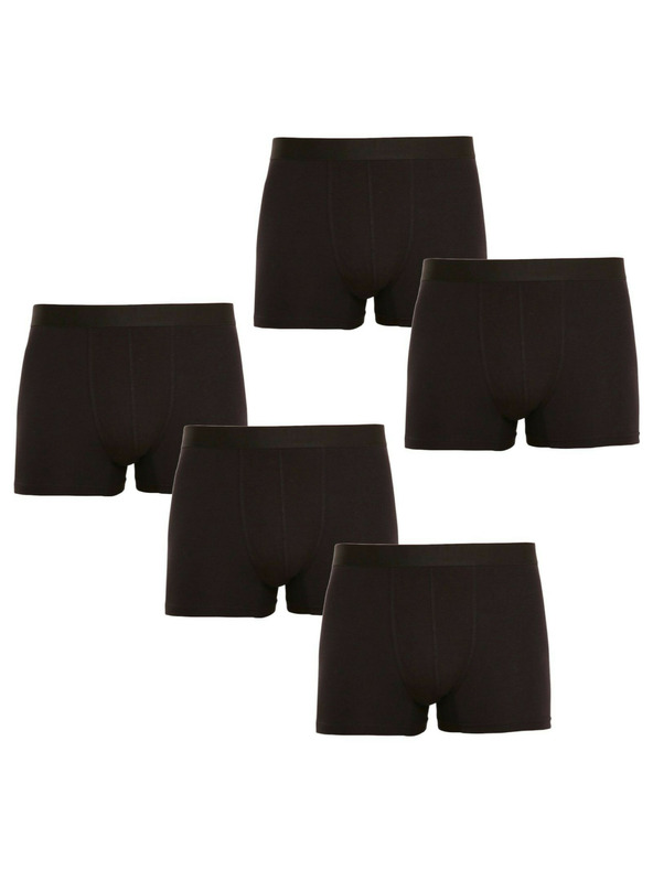 Nedeto Комплект от пет - мъжки боксерки Nedeto черни