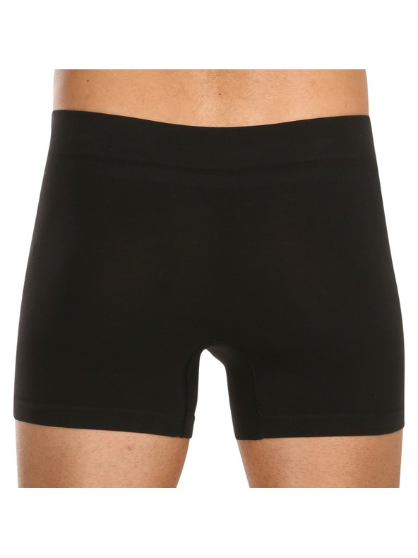 Nedeto Мъжки безшевни бамбукови боксерки Nedeto черни