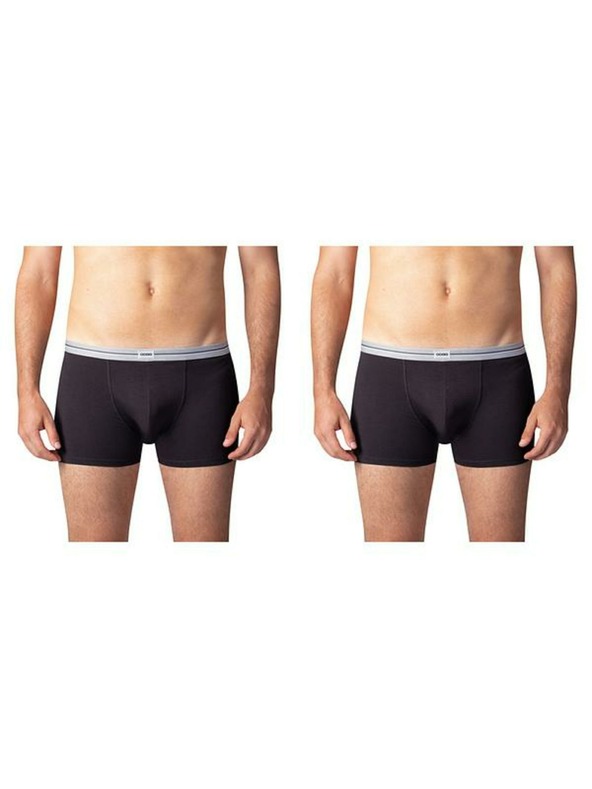 Bellinda Двоен пакет памучни боксерки - черни