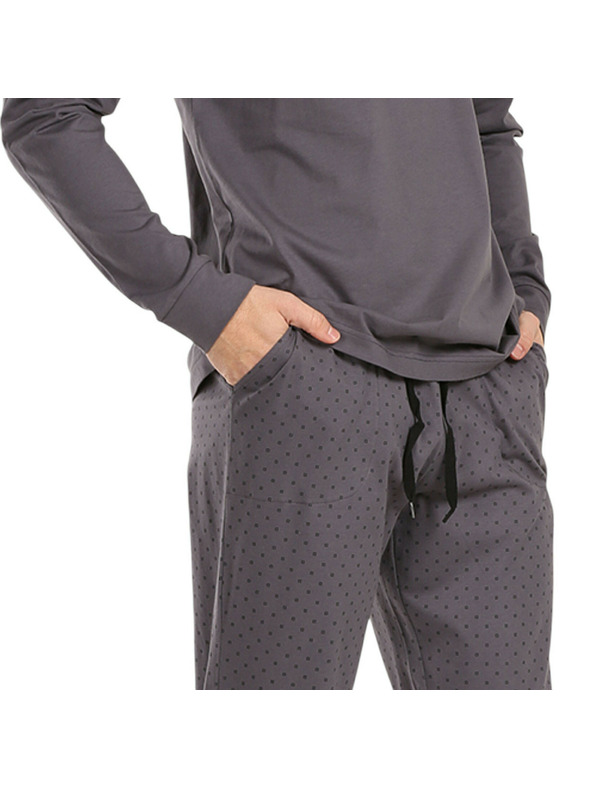 Nedeto Мъжка пижама Nedeto сива