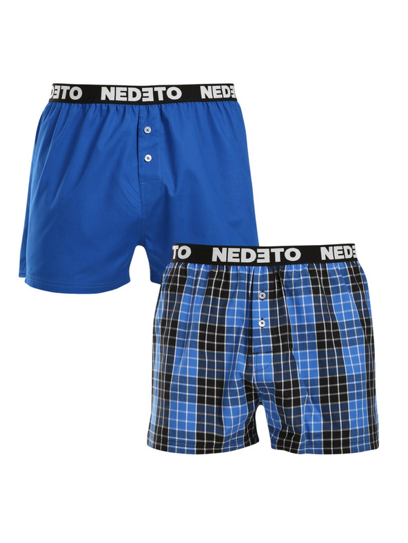 Nedeto Комплект от два - мъжки боксерки Nedeto многоцветни