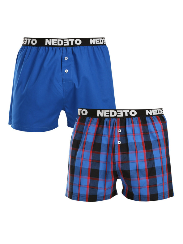 Nedeto Комплект от два - мъжки боксерки Nedeto многоцветни
