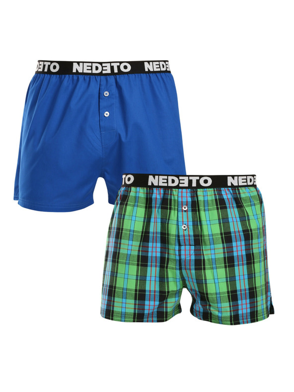 Nedeto Комплект от два - мъжки боксерки Nedeto многоцветни