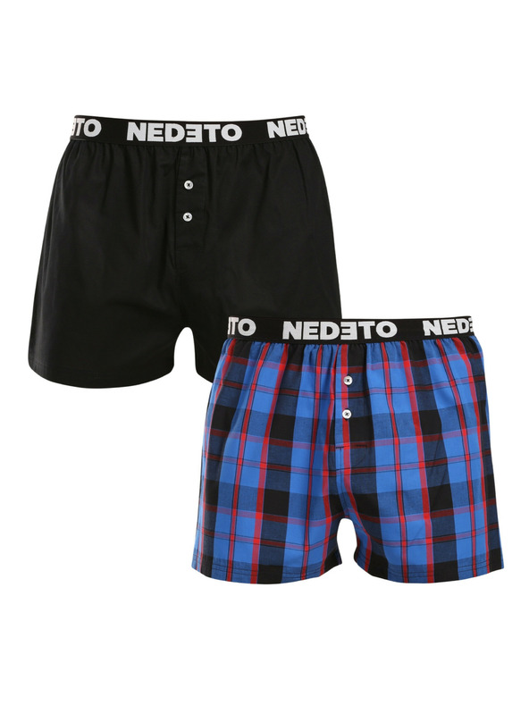 Nedeto Комплект от два - мъжки боксерки Nedeto многоцветни