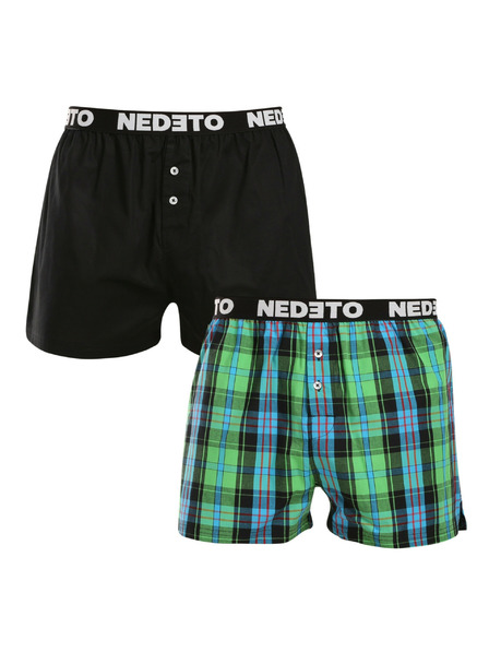 Nedeto Комплект от два - мъжки боксерки Nedeto многоцветни