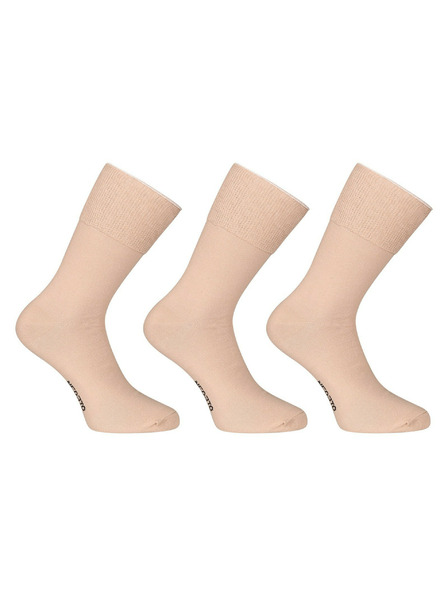 Nedeto Комплект от три - медицински чорапи Nedeto бежови