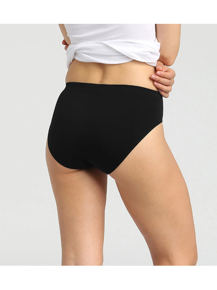 DIM Дамски безшевни гащи 2 бр. - черно - бяло