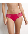 DIM Дамски гащи от биологичен памук - червено