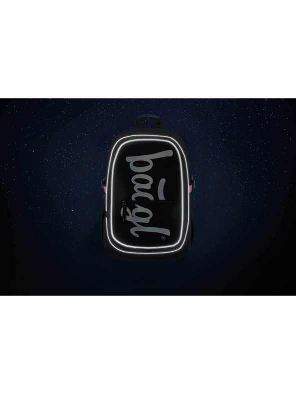 BAAGL  BAAGL Училищна раница Core Metallic Холо