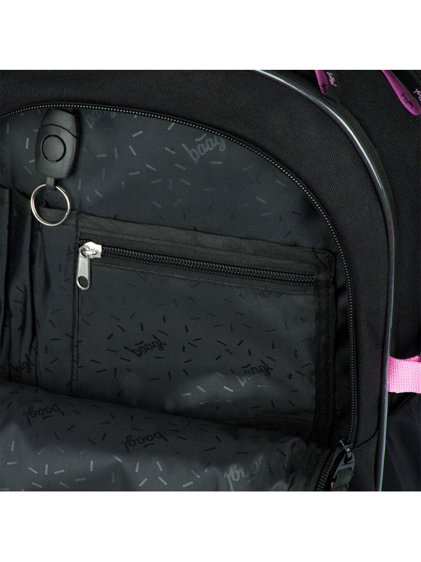 BAAGL  BAAGL Училищна раница Core Metallic Холо