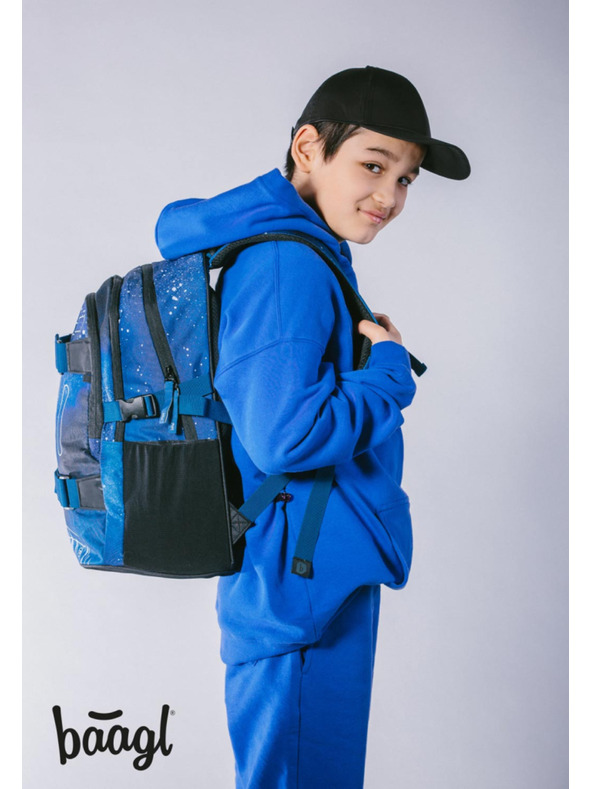 BAAGL  BAAGL 3 КОМПЛЕКТ Skate Steel: раница, моливник, торбичка